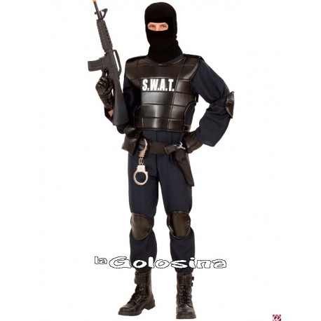 Disfraz SWAT, policia, antidisturbios. para category_name